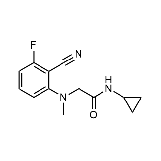 2-((2-Cyano-3-fluorophenyl)(methyl)amino)-N-cyclopropylacetamide|CS-0294685