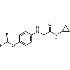 N-Cyclopropyl-2-((4-(difluoromethoxy)phenyl)amino)acetamide|CS-0294722