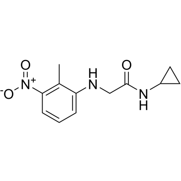 N-Cyclopropyl-2-((2-methyl-3-nitrophenyl)amino)acetamide|CS-0294723