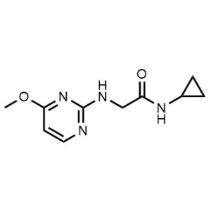 N-Cyclopropyl-2-((4-methoxypyrimidin-2-yl)amino)acetamide|CS-0294731