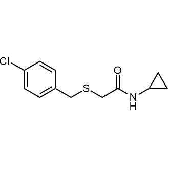 2-((4-Chlorobenzyl)thio)-N-cyclopropylacetamide|CS-0294752