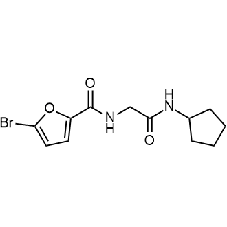 5-Bromo-N-(2-(cyclopentylamino)-2-oxoethyl)furan-2-carboxamide|CS-0294792