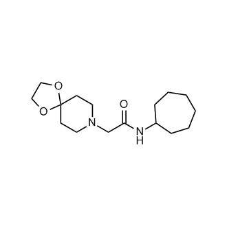 n-Cycloheptyl-2-(1,4-dioxa-8-azaspiro[4.5]decan-8-yl)acetamide|CS-0294826