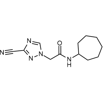 2-(3-Cyano-1h-1,2,4-triazol-1-yl)-N-cycloheptylacetamide|CS-0294828