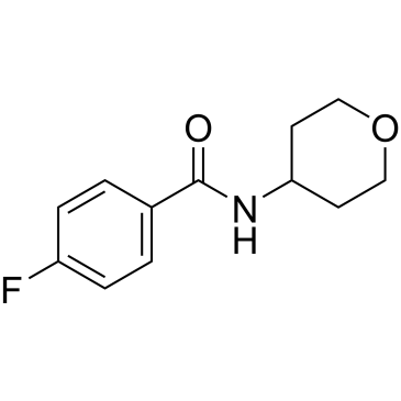 4-Fluoro-N-(tetrahydro-2h-pyran-4-yl)benzamide|CS-0294839