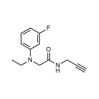 2-(Ethyl(3-fluorophenyl)amino)-N-(prop-2-yn-1-yl)acetamide|CS-0294867