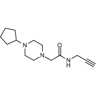 2-(4-Cyclopentylpiperazin-1-yl)-N-(prop-2-yn-1-yl)acetamide|CS-0294873