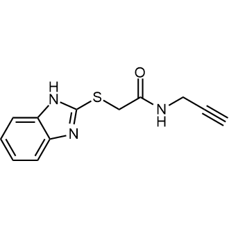 2-((1h-Benzo[d]imidazol-2-yl)thio)-N-(prop-2-yn-1-yl)acetamide|CS-0294894