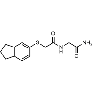 N-(2-Amino-2-oxoethyl)-2-((2,3-dihydro-1H-inden-5-yl)thio)acetamide|CS-0294995