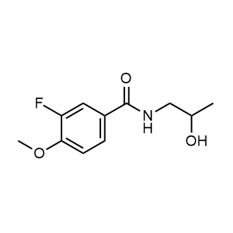 3-Fluoro-N-(2-hydroxypropyl)-4-methoxybenzamide|CS-0295016