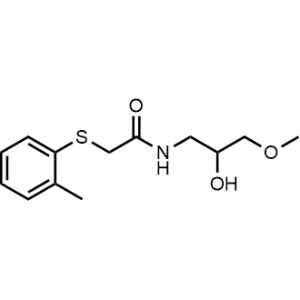 N-(2-Hydroxy-3-methoxypropyl)-2-(O-tolylthio)acetamide|CS-0295021