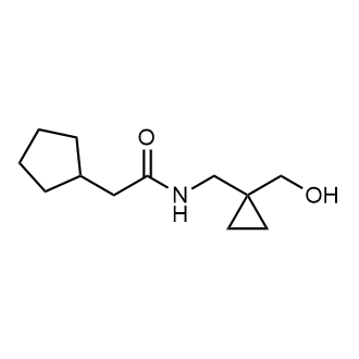 2-Cyclopentyl-N-((1-(hydroxymethyl)cyclopropyl)methyl)acetamide|CS-0295117