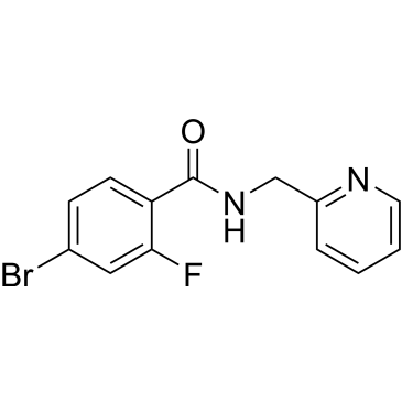 4-Bromo-2-fluoro-N-(pyridin-2-ylmethyl)benzamide|CS-0295240