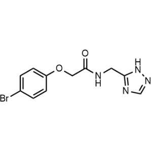 N-((1H-1,2,4-Triazol-5-yl)methyl)-2-(4-bromophenoxy)acetamide|CS-0295249