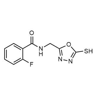 2-Fluoro-N-((5-mercapto-1,3,4-oxadiazol-2-yl)methyl)benzamide|CS-0295251