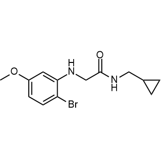 2-((2-Bromo-5-methoxyphenyl)amino)-N-(cyclopropylmethyl)acetamide|CS-0295271