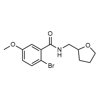 2-Bromo-5-methoxy-N-((tetrahydrofuran-2-yl)methyl)benzamide|CS-0295304