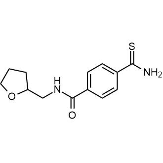 4-Carbamothioyl-N-((tetrahydrofuran-2-yl)methyl)benzamide|CS-0295306