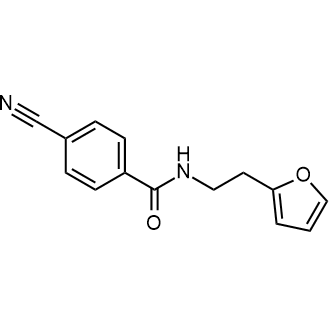 4-Cyano-N-(2-(furan-2-yl)ethyl)benzamide|CS-0295383