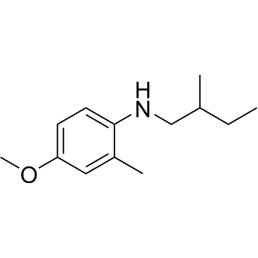 4-Methoxy-2-methyl-N-(2-methylbutyl)aniline|CS-0295619