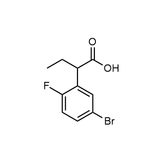 2-(5-Bromo-2-fluorophenyl)butanoic acid|CS-0295698