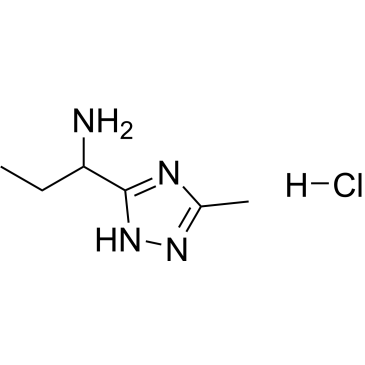 1-(3-Methyl-1h-1,2,4-triazol-5-yl)propan-1-amine hydrochloride|CS-0295798