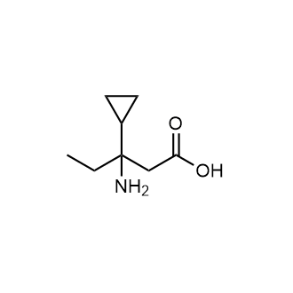 3-Amino-3-cyclopropylpentanoic acid|CS-0295827