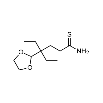 4-(1,3-Dioxolan-2-yl)-4-ethylhexanethioamide|CS-0295895