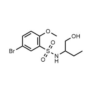 5-Bromo-N-(1-hydroxybutan-2-yl)-2-methoxybenzenesulfonamide|CS-0296063