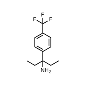 3-(4-(Trifluoromethyl)phenyl)pentan-3-amine|CS-0296123