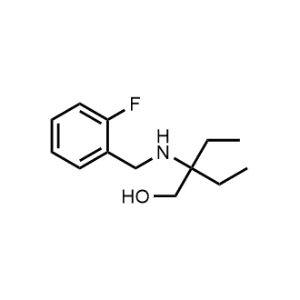 2-Ethyl-2-((2-fluorobenzyl)amino)butan-1-ol|CS-0296374