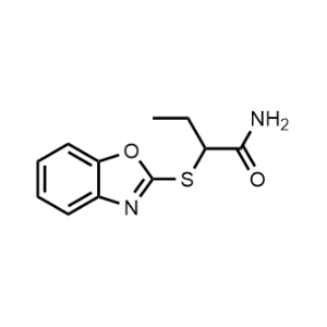2-(Benzo[d]oxazol-2-ylthio)butanamide|CS-0296491