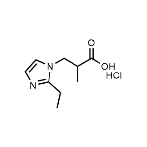 3-(2-Ethyl-1h-imidazol-1-yl)-2-methylpropanoic acid hydrochloride|CS-0296764