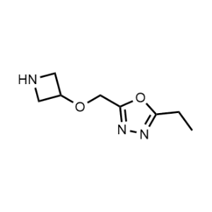 2-((Azetidin-3-yloxy)methyl)-5-ethyl-1,3,4-oxadiazole|CS-0296787