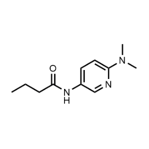 N-(6-(Dimethylamino)pyridin-3-yl)butyramide|CS-0297175
