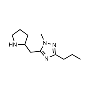 1-Methyl-3-propyl-5-(pyrrolidin-2-ylmethyl)-1h-1,2,4-triazole|CS-0297292