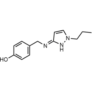 4-(((1-Propyl-1,2-dihydro-3h-pyrazol-3-ylidene)amino)methyl)phenol|CS-0297825