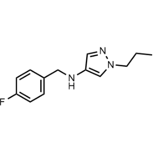 N-(4-Fluorobenzyl)-1-propyl-1H-pyrazol-4-amine|CS-0297866