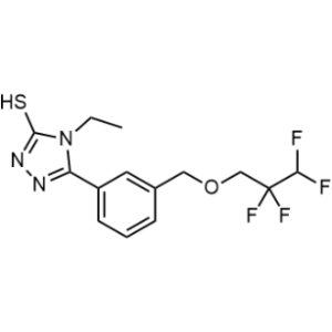 4-Ethyl-5-(3-((2,2,3,3-tetrafluoropropoxy)methyl)phenyl)-4h-1,2,4-triazole-3-thiol|CS-0298286