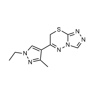 6-(1-Ethyl-3-methyl-1h-pyrazol-4-yl)-7h-[1,2,4]triazolo[3,4-b][1,3,4]thiadiazine|CS-0298388