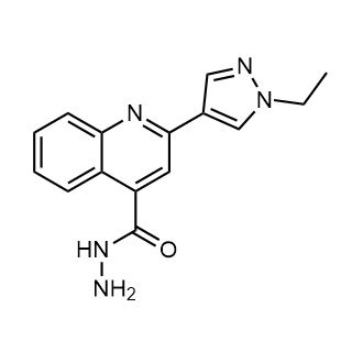 2-(1-Ethyl-1h-pyrazol-4-yl)quinoline-4-carbohydrazide|CS-0298429