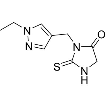 3-((1-Ethyl-1h-pyrazol-4-yl)methyl)-2-thioxoimidazolidin-4-one|CS-0298436