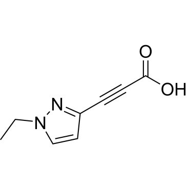 3-(1-Ethyl-1h-pyrazol-3-yl)propiolic acid|CS-0298455