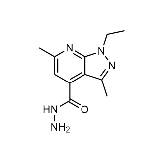 1-Ethyl-3,6-dimethyl-1h-pyrazolo[3,4-b]pyridine-4-carbohydrazide|CS-0298500