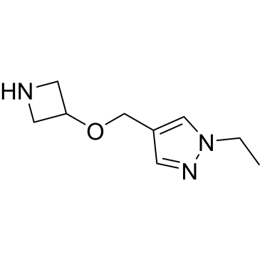 4-((Azetidin-3-yloxy)methyl)-1-ethyl-1h-pyrazole|CS-0298564