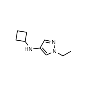 N-Cyclobutyl-1-ethyl-1H-pyrazol-4-amine|CS-0298566