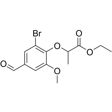 Ethyl 2-(2-bromo-4-formyl-6-methoxyphenoxy)propanoate|CS-0298785