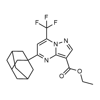Ethyl 5-(adamantan-1-yl)-7-(trifluoromethyl)pyrazolo[1,5-a]pyrimidine-3-carboxylate|CS-0298893