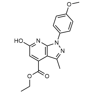 Ethyl 6-hydroxy-1-(4-methoxyphenyl)-3-methyl-1h-pyrazolo[3,4-b]pyridine-4-carboxylate|CS-0298925