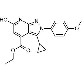 Ethyl 3-cyclopropyl-6-hydroxy-2-(4-methoxyphenyl)-2h-pyrazolo[3,4-b]pyridine-4-carboxylate|CS-0298937